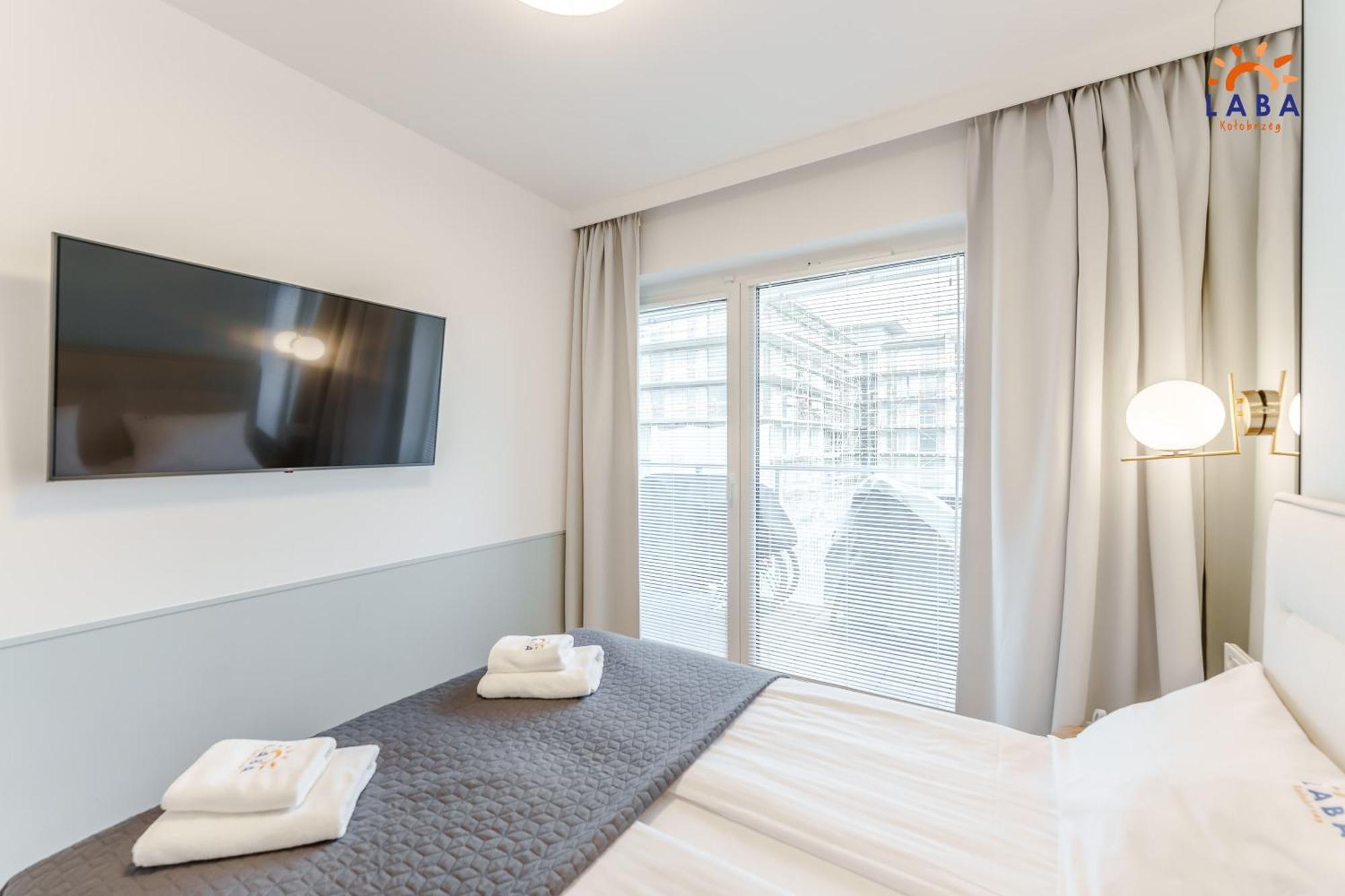 Laba Kolobrzeg Apartamenty Polanki Aqua Parking, Basen W Cenie Esterno foto