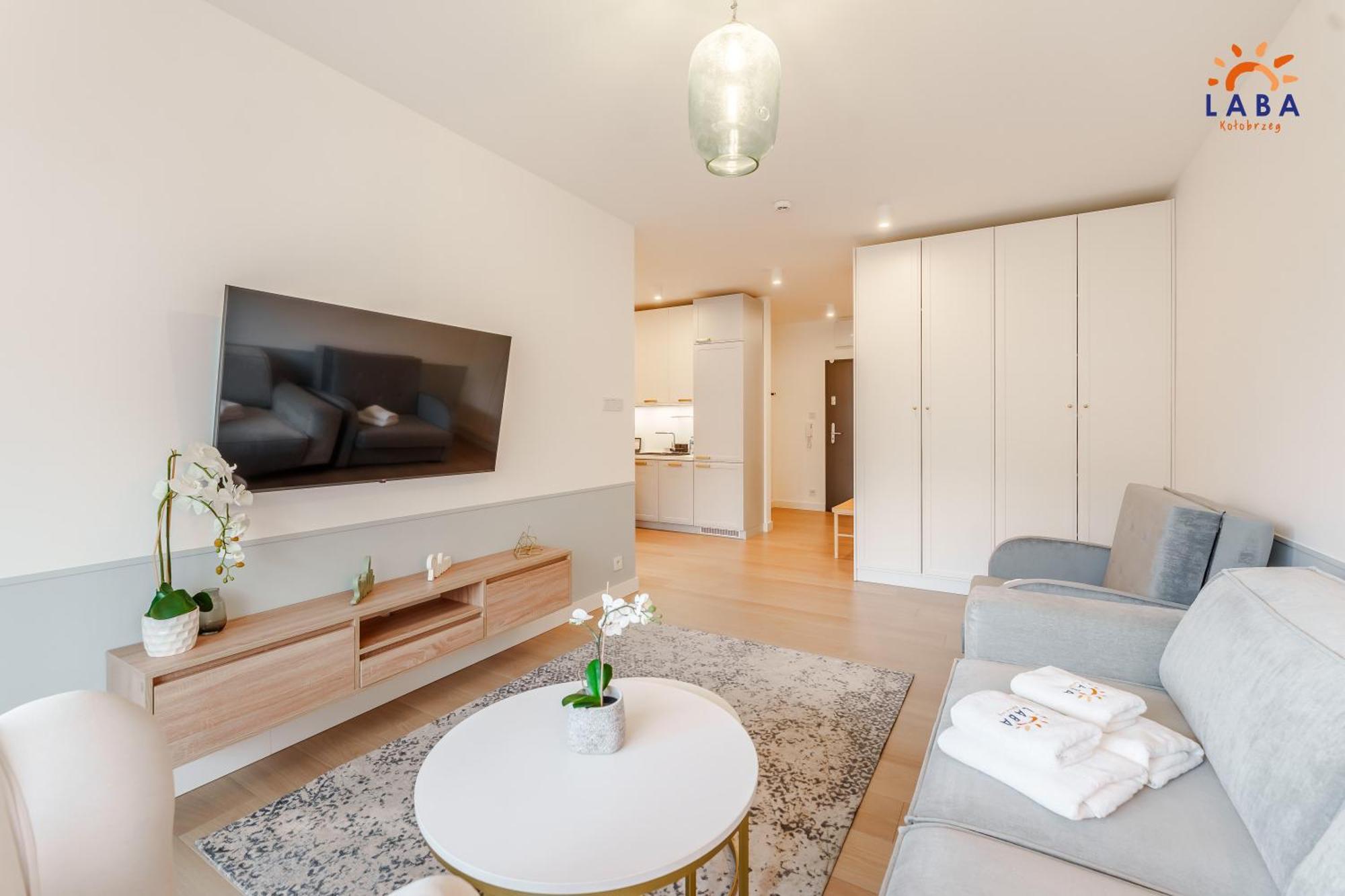 Laba Kolobrzeg Apartamenty Polanki Aqua Parking, Basen W Cenie Esterno foto