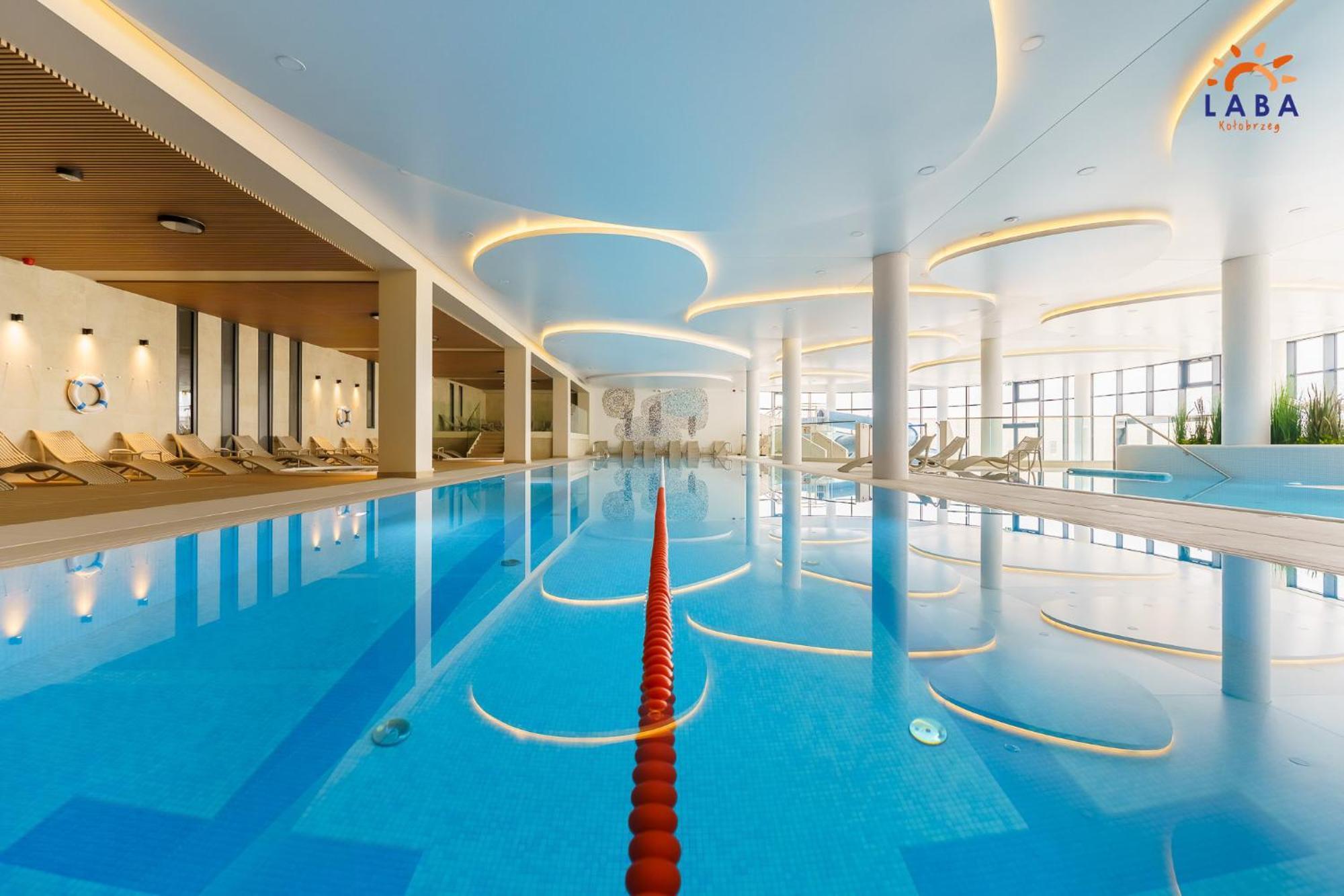 Laba Kolobrzeg Apartamenty Polanki Aqua Parking, Basen W Cenie Esterno foto